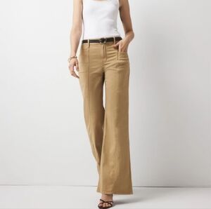 Double Pocket Wide Leg Pants